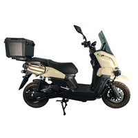 Sepeda Motor Listrik Kecepatan Tinggi Daya Tahan Lama 2000w 3000w EEC Dengan Baterai Asam Timbal 60v/72v 20a/30ah Dan Baterai Lithium 80km/Jam