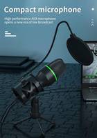Usine Église Haut-parleur Studio ProfessionanMetal Conférence Live k Chanson Enregistrement PS4 Pc Gaming Studio Microphone