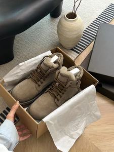 Bottines d'hiver en laine à semelle épaisse, fabriquées à la main sur mesure, bottines de luxe pour hommes, design tendance, bottes chaudes - Product Image 4