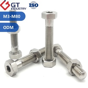 Varillas Roscadas de Acero Inoxidable Personalizadas ASTM A193 B6 410 <span class=keywords><strong>B5</strong></span> 501 DIN 1.4006 1.7362 SS SUS con Tuercas Hexagonales A194 Grado 3 6 - Product Image 1