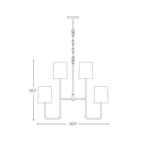 Lámpara de techo geométrica nórdica única de metal, moderna, de latón y tela, para sala de estar, comedor y baño, a precio de fábrica. - Product Image 3
