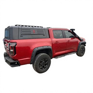 Capot de benne manuel à trois portes avec hayon surélevé en alliage d'aluminium pour Toyota, Ford F-150, Ranger, <span class=keywords><strong>Dodge</strong></span> <span class=keywords><strong>Ram</strong></span> <span class=keywords><strong>1500</strong></span>, Isuzu Dmax, Mitsubishi - Product Image 3