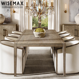 WISEMAX mobili classici mobili viventi contemporanea in legno di fumo di quercia tondeggiante sedia in tessuto a botte poltrona imbottita - Product Image 1