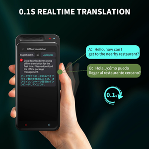 Traductor de Voz Portátil Z6, 139 Idiomas, Traducción en Tiempo Real, Traductor Instantáneo Inteligente de 4.1 Pulgadas con Conversión de Divisas - Product Image 3