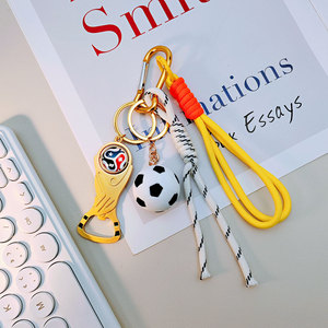 <span class=keywords><strong>Porte</strong></span>-clés en métal zinc en forme de ballon de sport, personnalisable avec logo, pour sac à dos, portefeuille, ou comme breloque décorative - Product Image 2