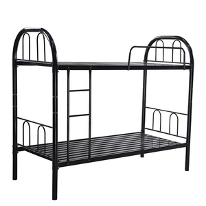 High Quality Black Bunk <b>Bed</b> Modern Metal Bunk <b>Bed</b> - Product Image 1