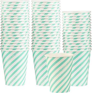 Vaso de Papel Kraft Biodegradable Personalizado de Doble Pared con Estampado Dorado en Caliente, Vaso de Papel para Café con Tapa y Funda - Product Image 6