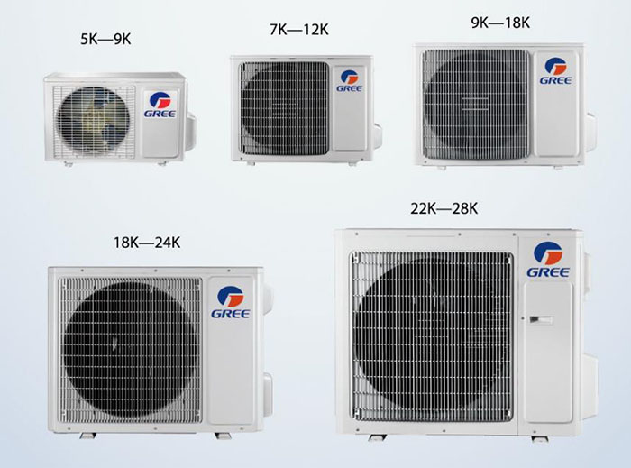 4D air flow floor stand air conditioner R410A 60k big size