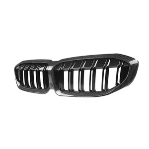 Parrilla Delantera de Fibra de Carbono Real para BMW Serie 3 Sedán Touring G20 G21 Pre-LCI 2019-IN - Product Image 2
