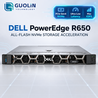 Server Dell R650 Asli Dual CPU Xeon Scalable Enterprise AI Inference Node Sistem Kritis Tugas Berat