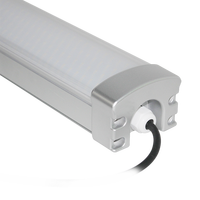Lampu Premium B2B Tahan Air PC Triproof 1.2m 30w IP65 IK09 CE, Pilihan CCT dengan Sakelar DIP