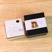 Modèle d'art en papier sur le thème des animaux de compagnie, 240 feuilles, sculpture de chien et niche découpée au laser, cube de notes en papier, ornement de bureau avec calendrier et trou pour stylo