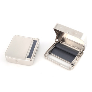 Automatic Tobacco Roller Box Cigarette Roll Rolling Machine Stainless Steel Case Tray