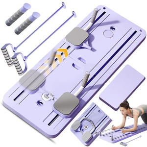Tablero de Fitness Pilates portátil para el hogar Placa de reacondicionamiento Abdominal multifuncional Tablero de Fitness Pilates plegable - Product Image 1