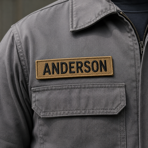 Écussons personnalisés avec dos auto-agrippant, badges uniformes brodés pour vêtements de travail, fournisseur de sécurité, OEM, ODM, commande en gros, usine - Product Image 5