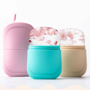 Màu Sắc Đẹp Bền Vững <span class=keywords><strong>Cube</strong></span> Khay Chăm Sóc Công Cụ Thực Phẩm Cấp Làm Mát Khuôn Con Lăn Massager - Product Image 1