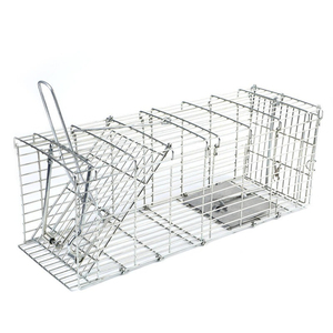 Multi Catch <b>Rat</b> Trap Cage Humane Foldable Heavy Duty Metal for Rodent Control Pest Elimination Farm Fence Chicken Coop - Product Image 1