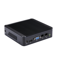 Mini PC Portátil KANSUNG K190S-S01, Intel Celeron Quad Core, 2GB DDR3 RAM, 32GB SSD + HDD, 2 LAN, RS232, para Uso Empresarial, Origen China