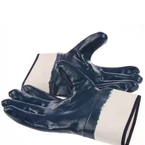 Gants de travail de sécurité pour hommes, personnalisables, en gros, directement de l'usine, gants de sauvetage enduits de nitrile, résistants à l'huile - Product Image 5