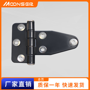 Charnière triangulaire en fer à ouverture à 180 degrés pour armoire de générateur, design industriel - Product Image 4