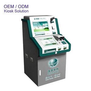 Kiosco de <span class=keywords><strong>caja</strong></span> <span class=keywords><strong>registradora</strong></span> de autoservicio de 19 pulgadas, dispensador de efectivo, quiosco financiero, quiosco de pago bancario - Product Image 1