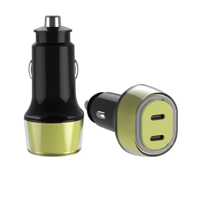 Factory Wholesale Dual Port Usb c Car Charger 38w Small Size Premium Multi Functional Fast Charging Usb Type c Car Charger