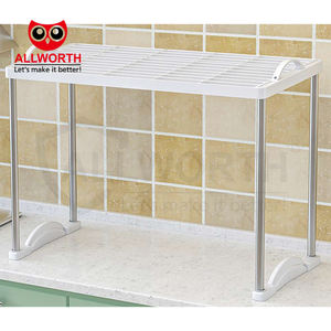 تصميم داخلي وحدات توفير مساحة قابلة للتعديل رفوف غسالة رف تخزين منظم الحمام - Product Image 6