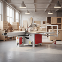 Sega a Carro Scorrevole da 3200mm per Taglio Legno e Pannelli, Ideale per Mobili - Vendita Diretta dalla Fabbrica