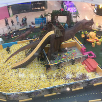 Gigante Animatronic Parque atractivo diapositiva de escultura