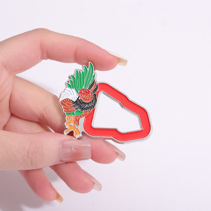 Nuevos pines para sombrero de metal mexicano, de moda, con diseño de dibujos animados, personalizados, de esmalte suave, tipo hebilla para sombrero y pin de solapa de esmalte suave - Product Image 5