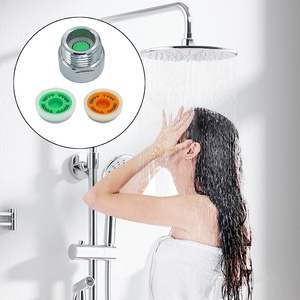 Pirinç su tasarrufu duş adaptörü-musluk/bide/duş için 1/2 boyut yüksek basınçlı duş başlığı akış regülatörü (OEM mevcut) - Product Image 5