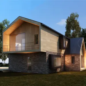 조립식 알루미늄 구조 하우스 중국 제조 업체 강철 집