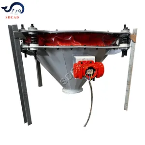 SDCAD customized Anti Bloking Vibratory Silo Bin Discharger for cement Stock Bin