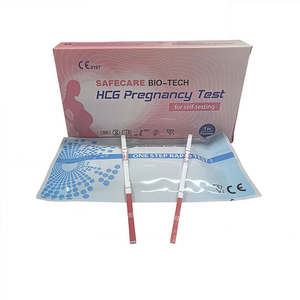 Портативные одноразовые тест-полоски для быстрой мочи, домашний тест на беременность, ручной пластиковый материал, оборудование для патологического анализа - Product Image 6