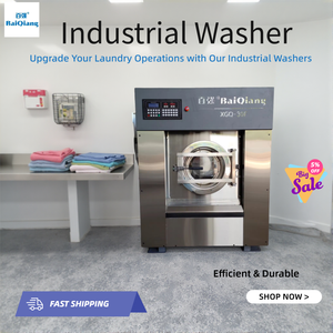 Meilleur Prix Laveuses et Sécheuses Commerciales pour Blanchisserie, Hôtellerie, Draps et Vêtements – Équipements de Nettoyage Professionnels 25kg, 30kg, 50kg - Product Image 3