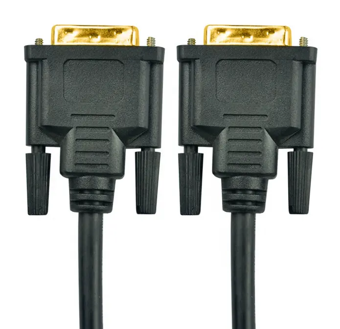 24+1pin Dual Link cable DVI Male to DVI Male Digital Video Cable 24K Gold Plated DVI Cable