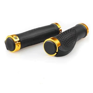 Puños para Manillar de Bicicleta de 22.2mm, de Goma con Bloqueo, Ergonómicos para Bicicleta de Montaña, con Anillo de Aluminio, en Negro, Azul, Rojo y Dorado - Product Image 3