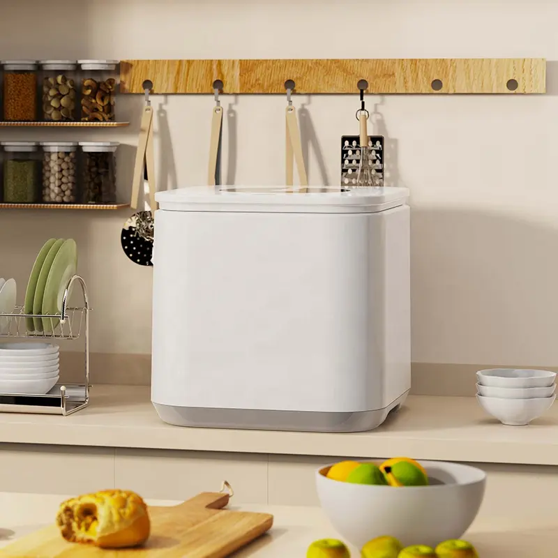 घरेलू उपयोग के लिए बुद्धिमान पूरी तरह से स्वचालित डिशवॉशर, इंस्टालेशन मुक्त, छोटी, बड़ी क्षमता वाली धुलाई और कीटाणुशोधन