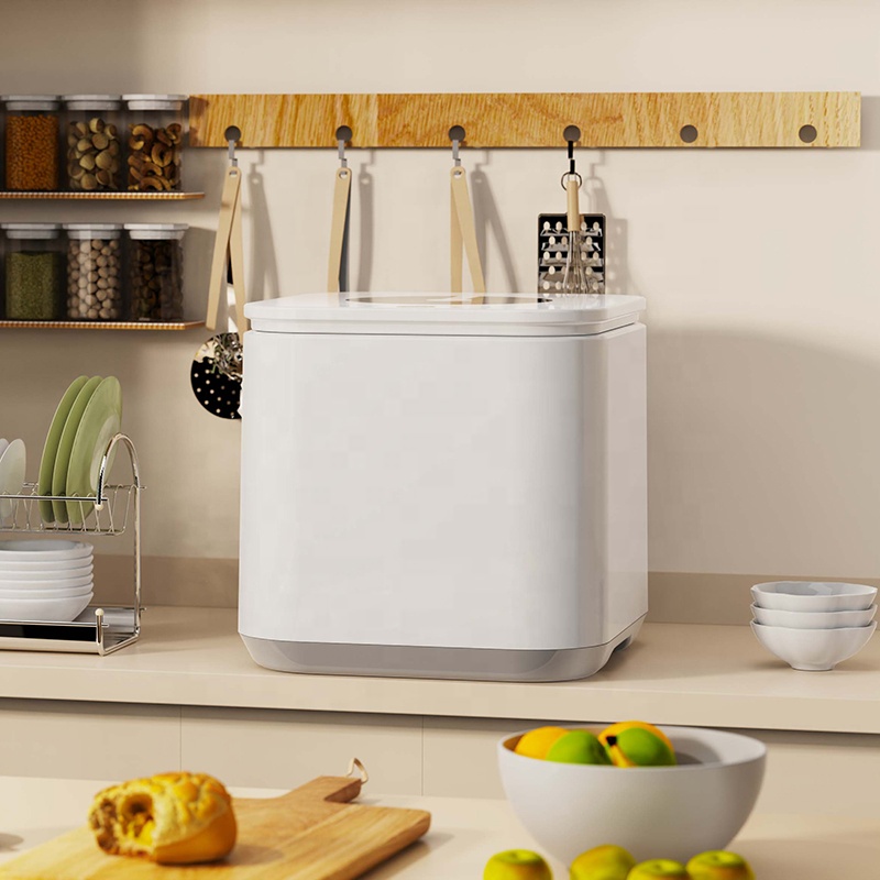 Intelligent Fully Automatic Dishwasher for Household Use, Installation Free, Small, Large Capacity Washing and Disinfection