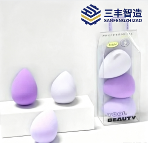 3 in 1 Purple Blending Sponge <b>Bundle</b>- purple waterdrop shape blending sponges*3 - Product Image 6