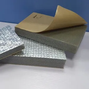 adhesive backed black epe foam foil thermal roof insulation wall insulation