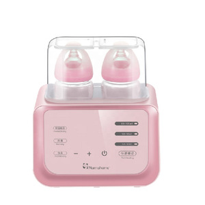 Calentador de Leche Eléctrico Doble con Temporizador Automático, Esterilización y Modo Inteligente para Calentar Leche Materna - Product Image 1