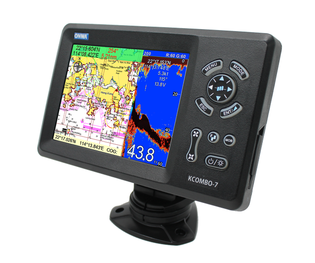 ONWA KCOMBO-7   GPS Chart Plotters With Fish Findder