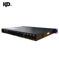 DP448 Procesador de Audio Digital Profesional de 4 Entradas y 8 Salidas, Totalmente Metálico, Montaje en Rack 1U, Procesador de Señales DSP para Escenarios, Bares y KTV