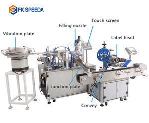 Máquina de llenado de tubos de ensayo cuantitativos de alta precisión, máquina de llenado y tapado de tubos de extracción de sangre al vacío - Product Image 3