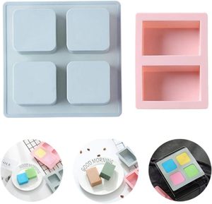 แม่พิมพ์สบู่ซิลิโคนทำมือสำหรับงาน DIY ทำความสะอาดง่าย/ขึ้นรูปง่าย/แกะออกง่าย - Product Image 1
