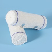 Bandage en crêpe de coton, sans latex, bandage élastique