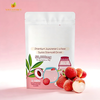 Poudre de beauté naturelle aux saveurs de fruits 180g : Fraise, Cantaloup, Matcha – Éclat de la peau, Bien-être immunitaire, Digestion, Produits de beauté