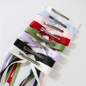 Nouveaux nœuds à cheveux en ruban élégants <span class=keywords><strong>et</strong></span> raffinés, accessoires de <span class=keywords><strong>coiffure</strong></span> pour mariage <span class=keywords><strong>et</strong></span> fête, pince à cheveux en ruban, outils de <span class=keywords><strong>coiffure</strong></span> - Product Image 5