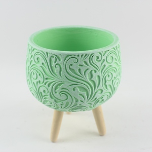 Macetas de Jardín de Hormigón Coloridas y Populares con Patas, Macetas y Jardineras para Exteriores - Product Image 6